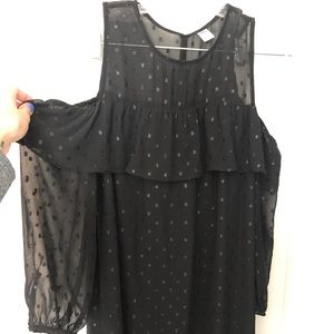 Old Navy Black shimmery dress